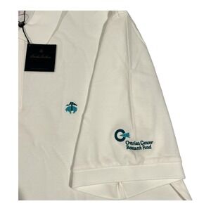 New Brooks Brothers Performance Polo Shirt Sz XL Ovarian‎ Cancer Research Fund